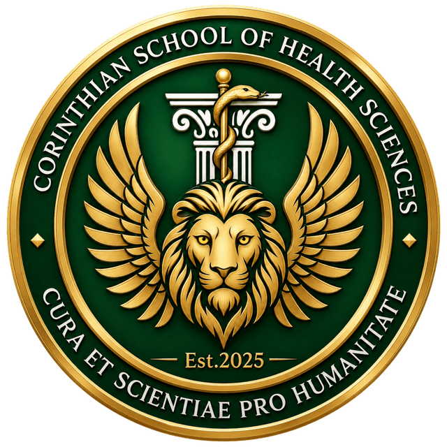 Seal of the Corinthian School of Health Sciences